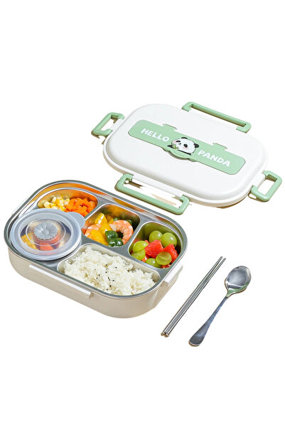 Choice 5 grids lunch box Stainless Steel Thermal Lunch Box Microwave Safe 2/4...