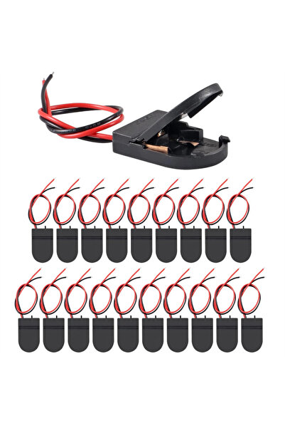 Choice black 25pcs 25PCS Battery Holder Coin Cell Holder, 1 x 3V CR2032 Batte...