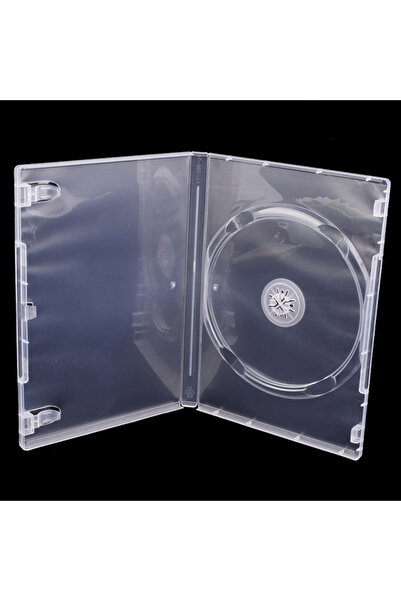 Choice One Size Transparent Bottom CD Box Empty CD Case PP Plastic Milky Transparent CD Case CD Case Capaci