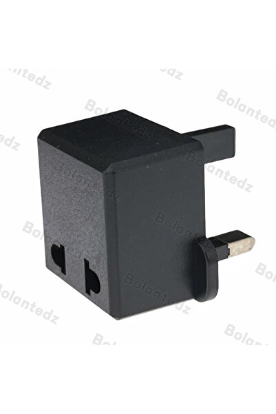 Choice black UK Plug Adapter US EU 2Pin To 3 Pin UK Electric Power Shaver Toothbrush Plug Adaptor Converter
