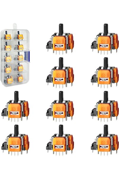 Choice NEW-10 PCS WITH BOX 「Upgrade Verison」 Hall Effect Joysticks for PS5 Controller 3D Analog Sensor Whee