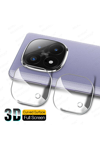 Choice Tempered glass RedmiNote14 Pro 5G 2 Pieces 2Pcs 3D Clear Camera Glass Protector For Xiaomi Redmi Not