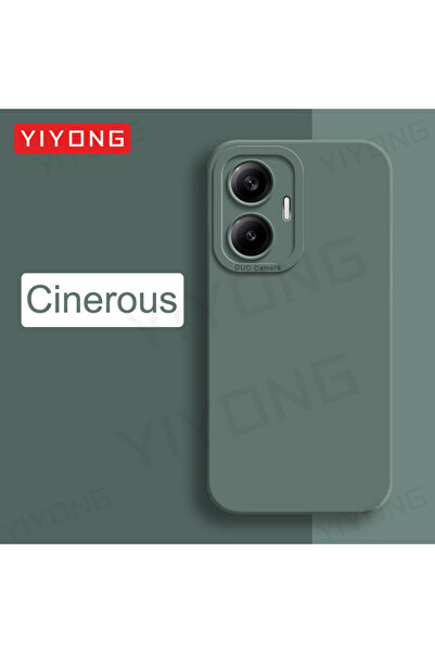 Choice غطاء سيليكون سائل ناعم الملمس من YIYONG لهاتف Poco F7 Ultra F6، لون رم...