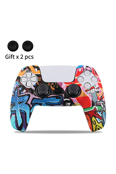 Choice غطاء حماية سيليكوني مانع للانزلاق على شكل أخطبوط لجهاز تحكم PS5، وحافظ...