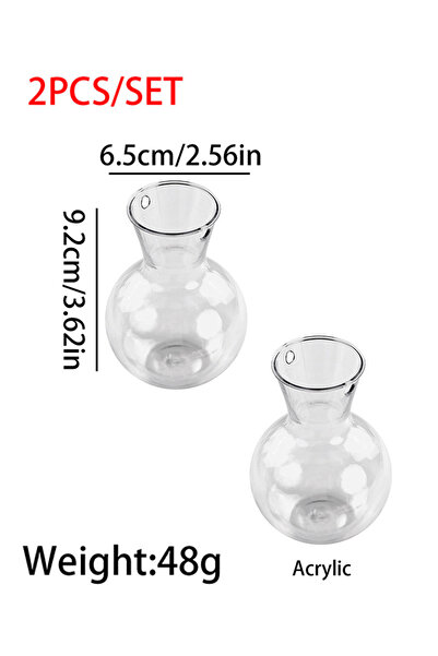 Choice قالب سيليكون لزهرة نبات مائي DIY على شكل مكعب مستطيل الشكل لإدراج الزهرة في أنبوب اختبار وعاء من الجبس.