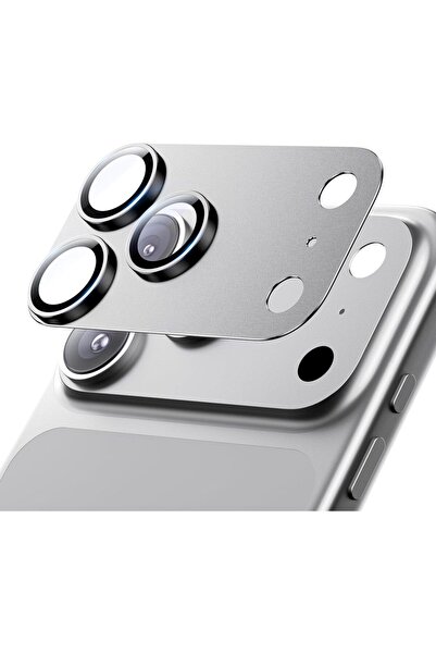 Choice واقي عدسة الكاميرا لهاتف iPhone 17 Pro Silver لهاتف iPhone 17 Pro Max ...