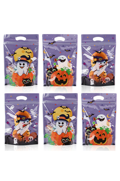 Choice 20 قطعة مزيج 20/50 قطعة كيس حلوى الهالوين كرتون اليقطين شبح هدية كوكيز...
