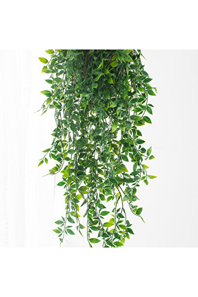 Choice قطعة واحدة من نباتات الأوكالبتوس الاصطناعية 60 سم باللون الأخضر العسكر...