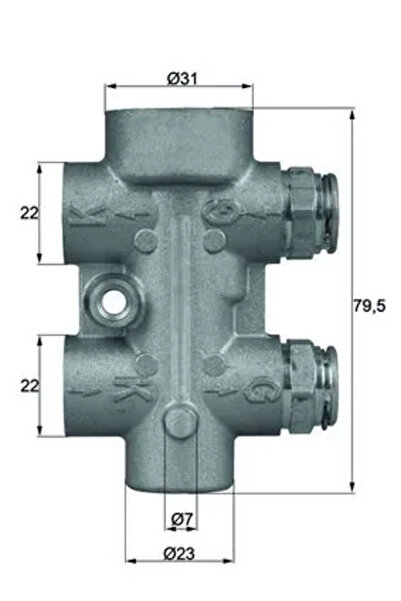 MAHLE Termostat Racire Ulei Mercedes-Benz Clk/Cls/E-Class
