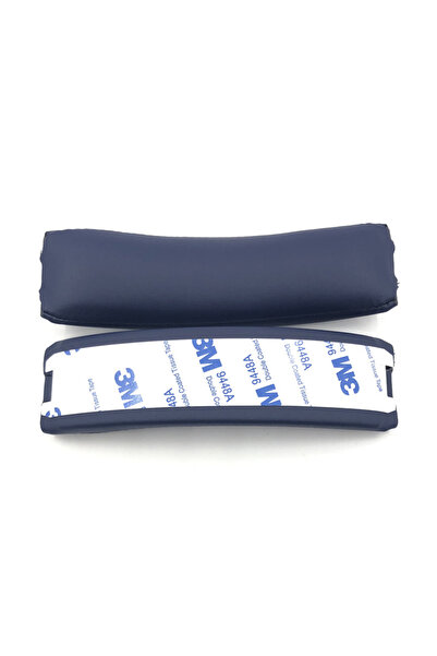 Choice قطعة واحدة من وسادات الأذن البديلة الزرقاء المصنوعة من الإسفنج الناعم، مع عصابة رأس وقطن بروتيني مسامي، متوافقة مع سماعات MDR-XB950BT و XB950B1