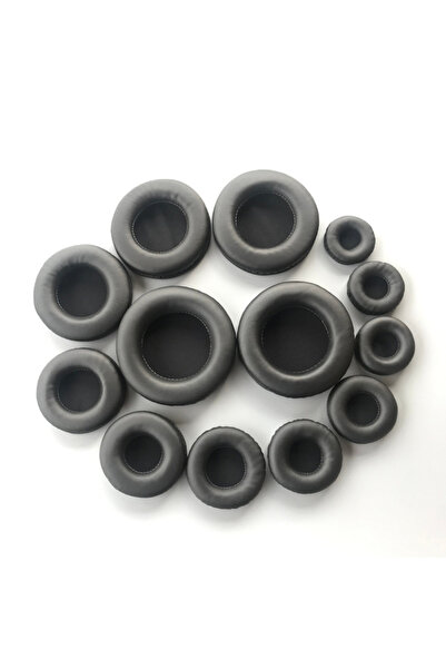 Choice وسائد أذن بديلة من البولي يوريثان باللون الأسود 60 مم، قطعتان 50/55/60/65/70/75/80/85/90/95/100/105/110 مم، لسماعات الرأس العامة