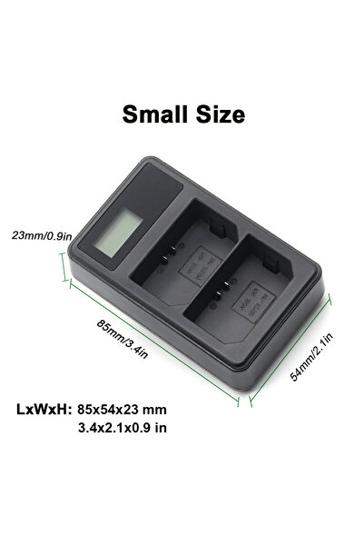 Choice شاحن بطارية NP-FZ100 متوافق مع A7 III، A7 IV، FX3، FX30، A9 II، A7R V،...