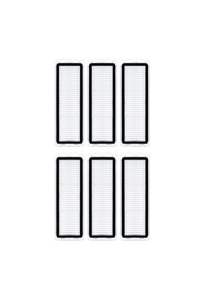 Choice ٦ قطع من فلاتر هيبا X20 ماكس، ملحقات بديلة لماكينات التنظيف الروبوتية X20 ماكس/X20 برو/ميجيا M30