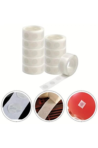 Choice ملصقات نقاط مزدوج الجوانب قابلة للإزالة، 10 لفات، 100 قطعة/لفة، مناسبة...