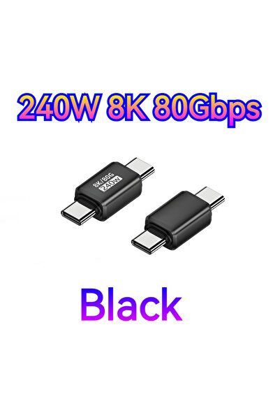 Choice محول AD259 USB Type C معدني بقوة 240 واط، مخرج فيديو 8K بسرعة 80 جيجاب...