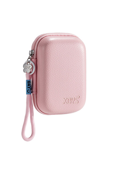 Choice صندوق تخزين كاميرا CCD صغير باللون الوردي، حافظة واقية متوافقة مع كاميرا باناسونيك وكانون وأوليمبوس.