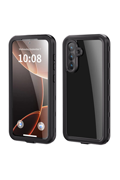 Choice جراب حماية أسود مقاوم للماء بمعيار IP68 لهاتف Galaxy A54 5G، متوافق مع...