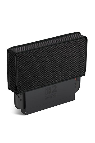 Choice غطاء أسود للغبار لوحدة التحكم Switch 2 وقاعدة التحكم - غلاف واقٍ مضاد ...