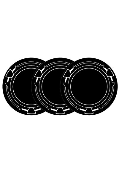 WSSHE 3 قطع 6 سم - حلقة معدنية صغيرة 2025 جديدة 6/9 سم لحامل ماج سيف المغناطيسي للسيارة والآيباد والرادياتير والحديد