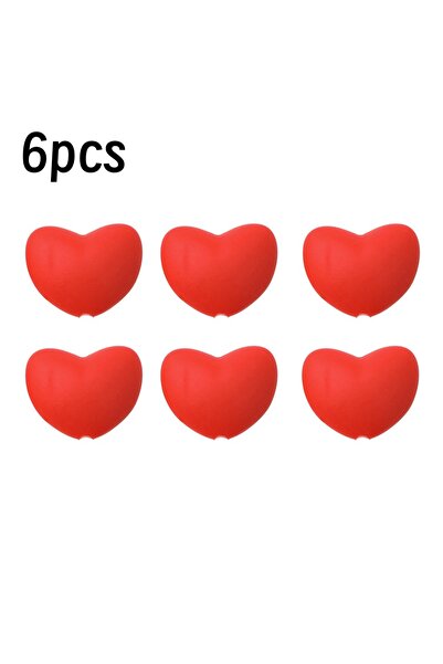 Choice 1 6pcs Knitting Needle Point Protectors Point Needle Stoppers Heart Sh...