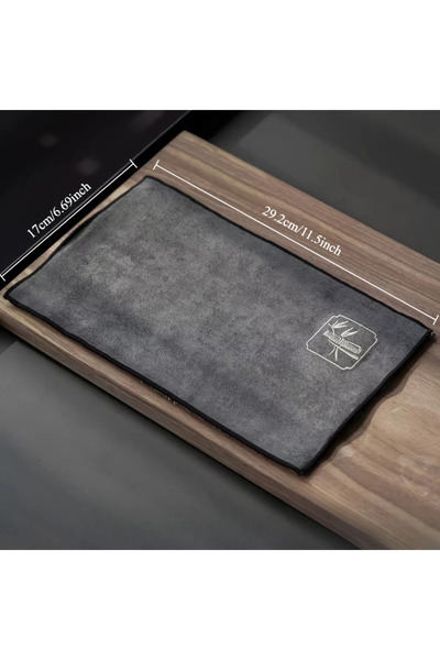 Choice منشفة شاي 29.2 × 17 سم، منشفة شاي 03 تمتص الماء، مفرش طاولة قهوة سميك، أدوات شاي زين