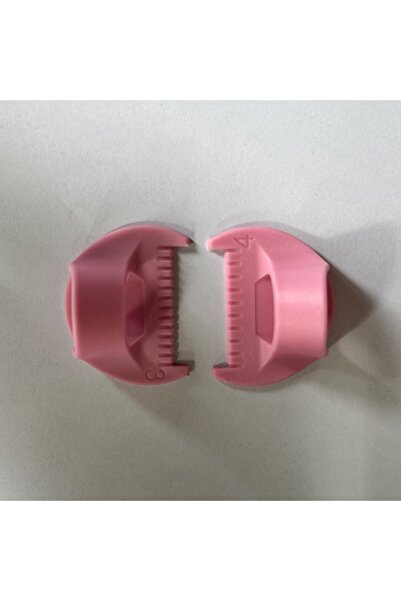 Choice1 قطعتان ورديتان، ملحقات استنسل خياطة يدوية، غرزة حافة، مع أداة كشتبان ...