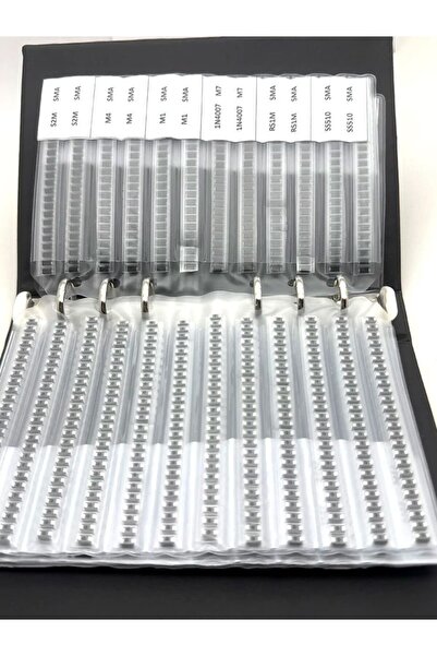 Choice 33valuesX50pcs Rectifier Diode Sample Book SMD SMA Assortment Kit 33 Values Schottky Diodes M1 M4 M7