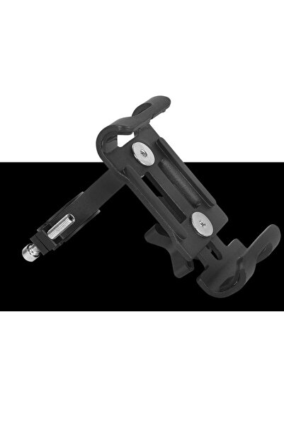 Choice حامل هاتف ثابت أسود للدراجة، حامل موثوق به عالمي، حامل معدني للدراجات ...