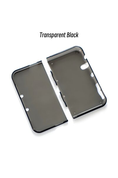 Choice جراب واقٍ شفاف باللون الأسود لجهاز نينتندو 3DSLL الجديد جراب واقٍ لجها...