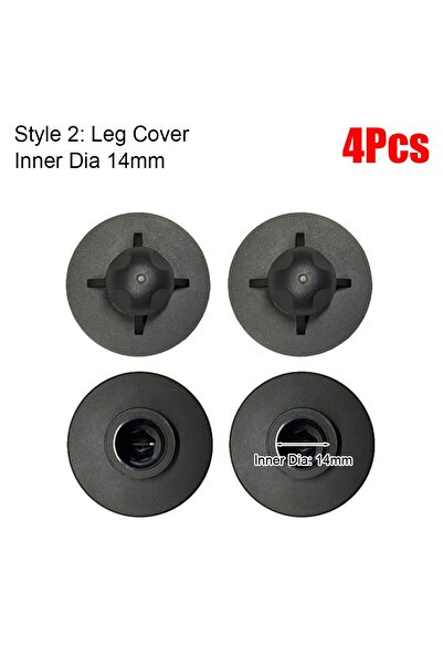 Choice 4 قطع طراز 2 14 مم 1 مجموعة من واقيات التوصيل العالمية لموصلات أرجل كر...