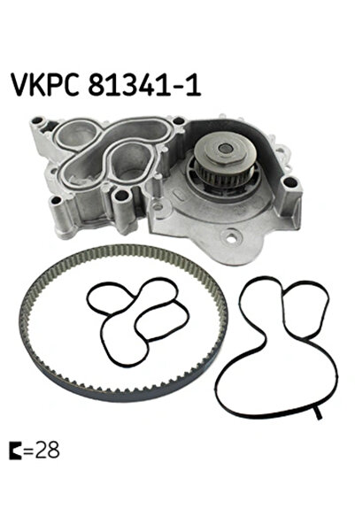 SKF Engine Cooling Water Pump Audi A1/A3 Seat Ibiza 4/Leon