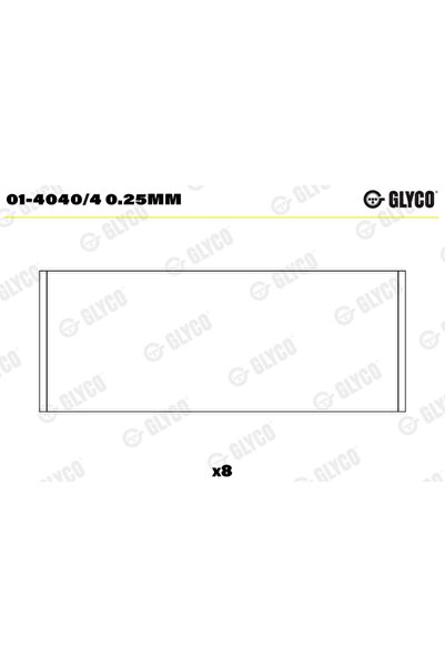 GLYCO Cuzineti Biela Ford C-Max 2/Fiesta 5/Focus 1 Ford Australia Fiesta/Focu...