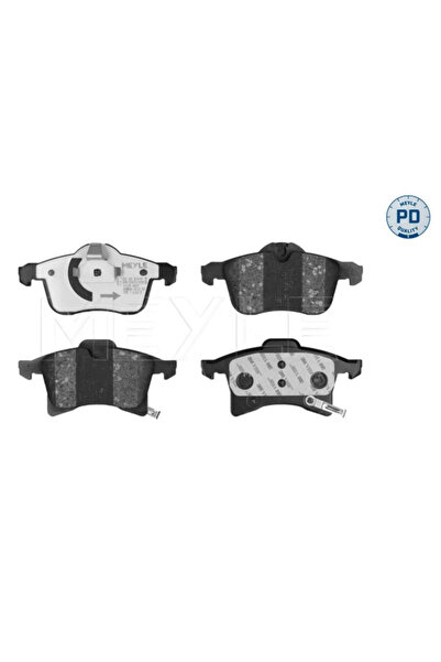 MEYLE Set plăcuțe de frână disc axă față Opel Astra H/Combo Tour/Corsa C Vaux...