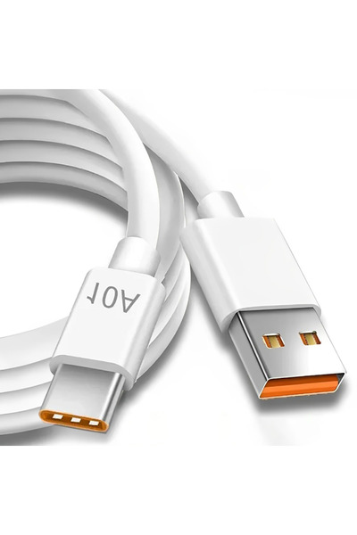 Choice كابل شحن سريع USB-C أبيض بطول متر واحد من NNBILI بقوة 10 أمبير لنقل بي...