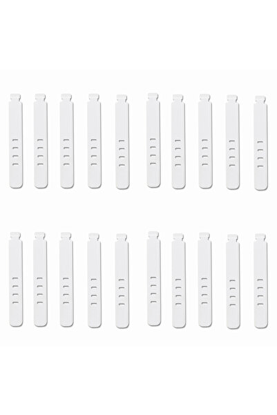 Choice White-20PCS 20pcs Silicone Data Cable Winder Headphone Clip Organizer Cord Ties for Power Mouse Keyb