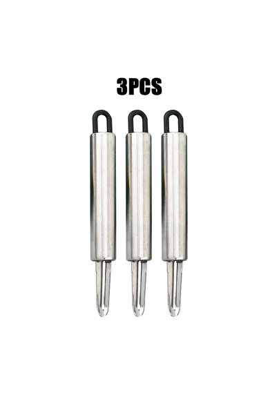 Choice3 3 قطع من مقشرة الجمبري المصنوعة من الفولاذ المقاوم للصدأ متعددة الوظا...