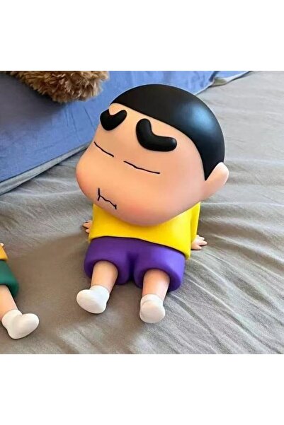 Miniso حامل هاتف على شكل شخصية أنمي كرايون شين تشان، زينة سطح المكتب كاواي، ر...