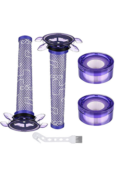 Choice 4 قطع فلتر بديل لمرتبة دايسون V8 Focus/ Animal Extra/ SV25 SV37 للمكنس...