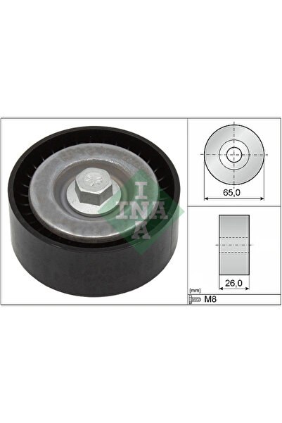 FAG Rola Ghidare/Conducere Curea Transmisie Opel Astra J/Insignia A/Zafira To...