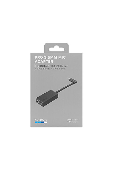 GoPro 3.5mm Mic HERO13 Black Action Camera Accessories PRO3.5MM MIC ADAPTER for HERO12 HERO11 HERO10
