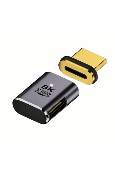 Choice HD-HD CX-ZT-GZW 8K محول مغناطيسي متوافق مع HDMI 2.1 موصل مغناطيسي متوا...