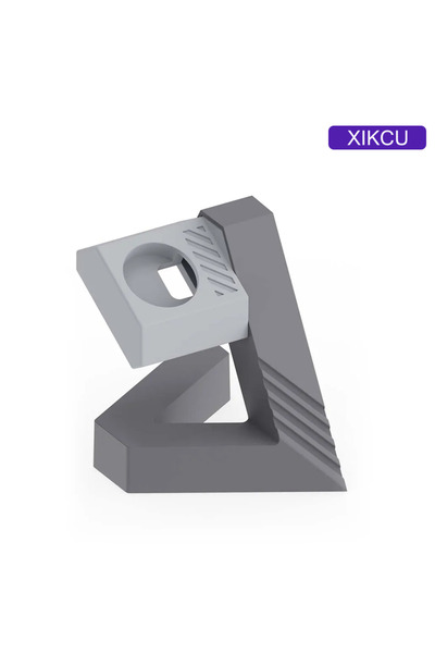 Choice حامل شحن هندسي رمادي اللون من البولي كربونات لساعة جالكسي ووتش ألترا/7...