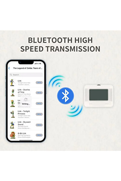 Choice WHITE Smart Simulator NFC Pixl Toy - Infinite Card Swipe Character Induction Burner for Legend Kingd