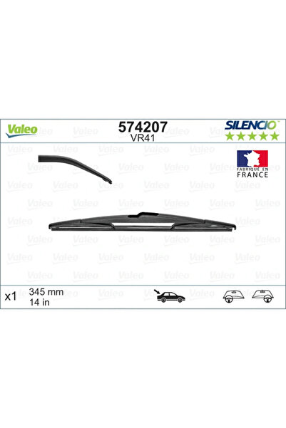 VALEO Lamela Stergator Spate Hyundai I40 1 Cw Kia Carens 3 Microbus/Rio 2 199...