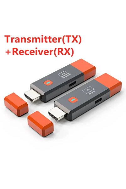 Vikefon RX and TX Wireless HDMI Video Transmitter and Receiver Extender kit TV Stick Dongle Adapter For PC C