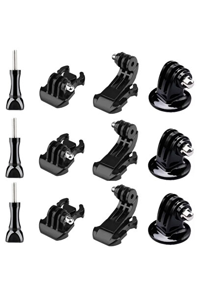Choice Package-10 J-Hook Buckle Tripod Mount Adapter For GoPro Hero 13 12 11 ...
