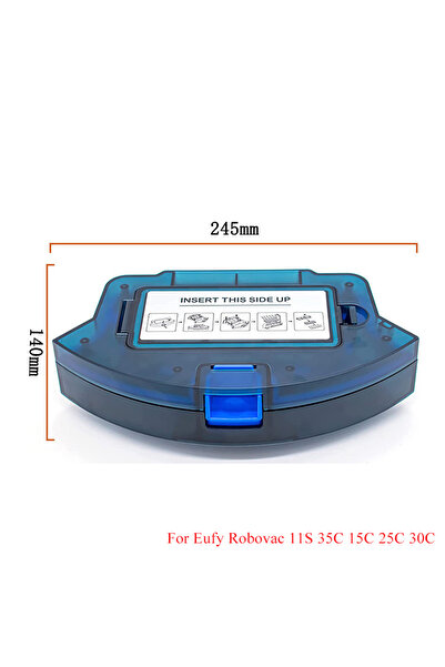Choice ملحقات صندوق الغبار لأجزاء المكنسة الكهربائية الروبوتية Eufy Robovac 1...