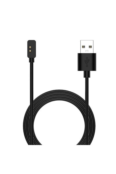 Choice كابل شحن USB أسود بطول 100 سم لسوار Mi Band 9 و8 Active وسوار Mi Band ...