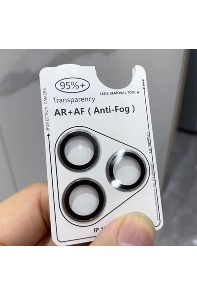 Choice 17Pro 17ProMax (3 قطع) رمادي برتقالي AR+AF (مضاد للضباب) لهاتف iPhone 17 Pro Max 17 Air Eagle Eye Screen Lens