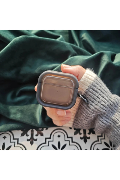 Choice جراب سيليكون شفاف لسماعات AirPods 4 و AirPods Pro 3 اللاسلكية